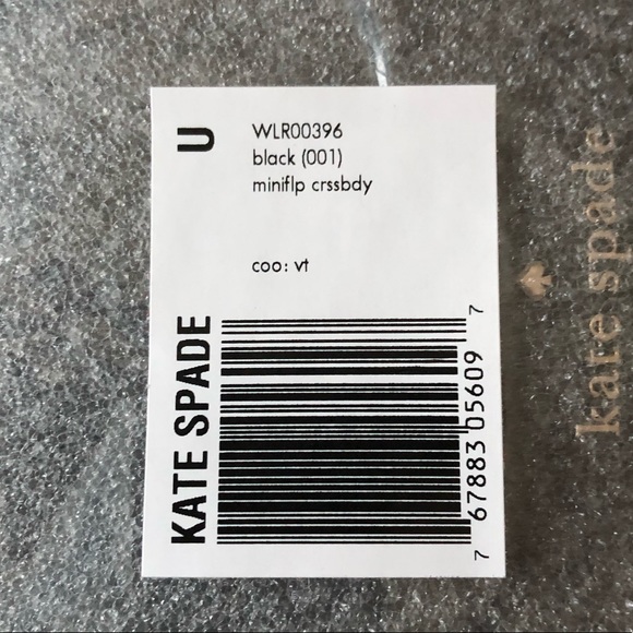 Kate Spade Black Leila Mini Flap Crossbody Bag - Picture 9 of 12